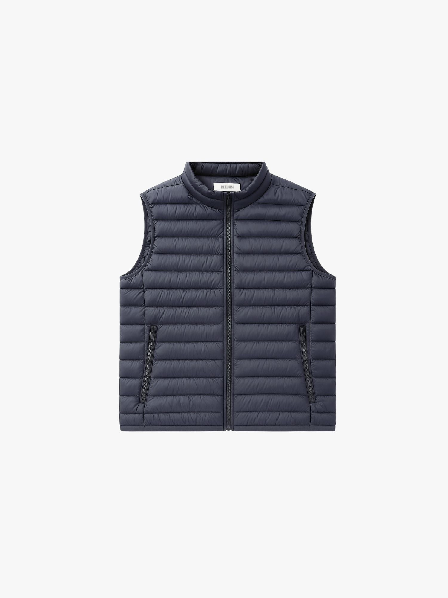 Quiet Luxury Sleeveless Zip-Up Vest