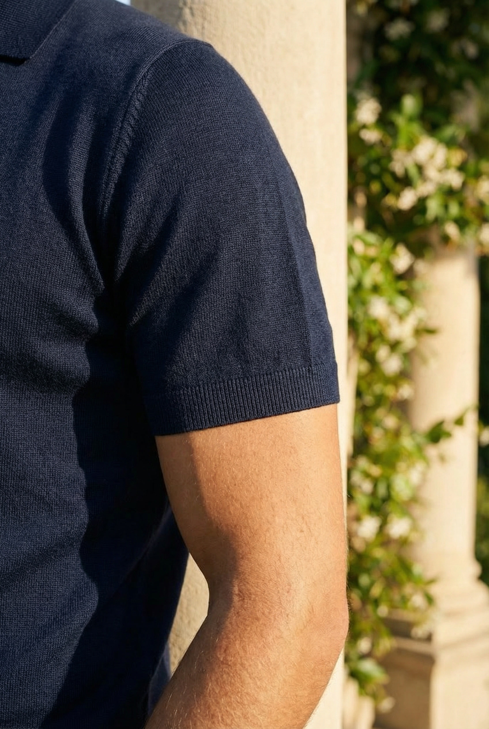 Old Money Ultra Fine 100% Cotton Fitted Polo T-Shirt