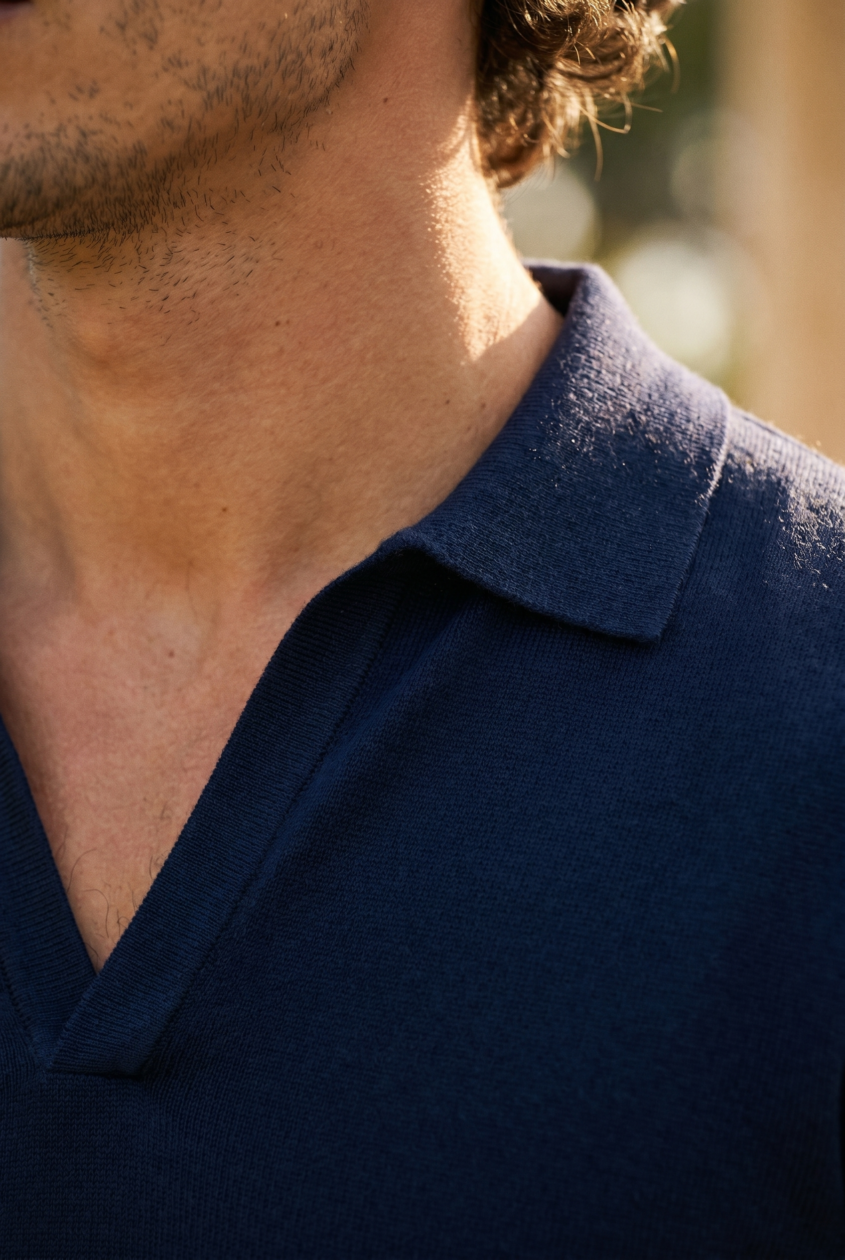 Old Money Ultra Fine 100% Cotton Fitted Polo T-Shirt