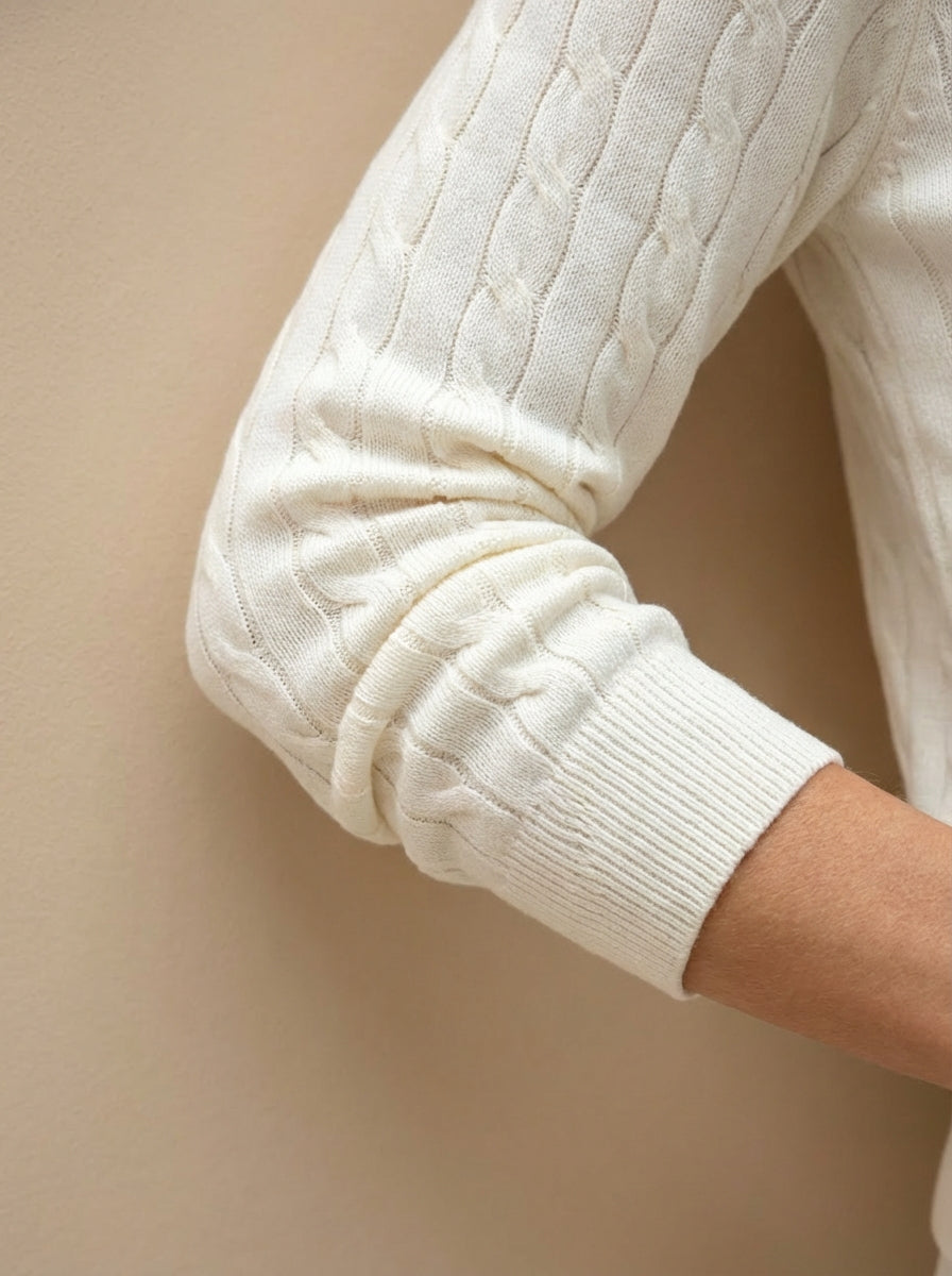 Smart Luxury Premium Cable Knit Sweater Women